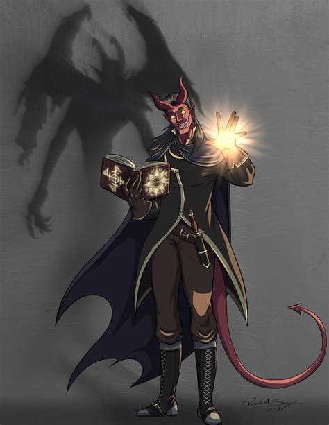 sexy warlock|Explore the Best Tiefling Art .